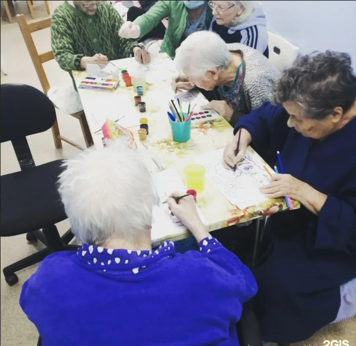 Занятия в пансионате Наследие